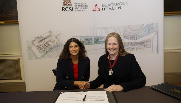 RCSI My Health Space contract signing